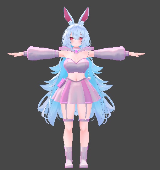 【無料】ティコ・ポプリ用衣装 「Prism Hop」