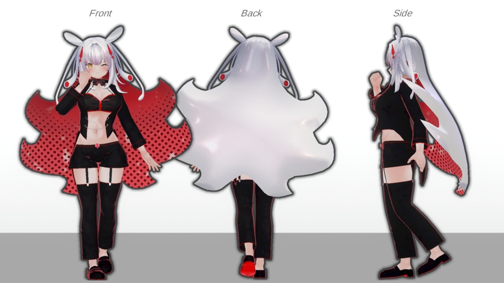 【無料】ティコ・ポプリ用衣装 「Crimson Tux」