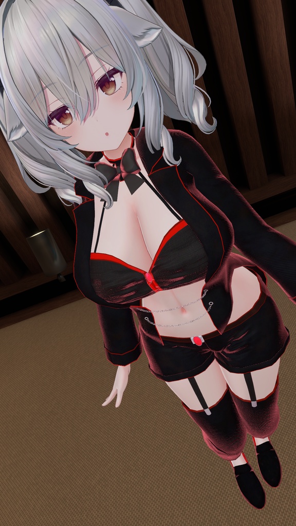 ミルティナ・伊奈波かや・御咲ライネ対応　「Crimson Tux」