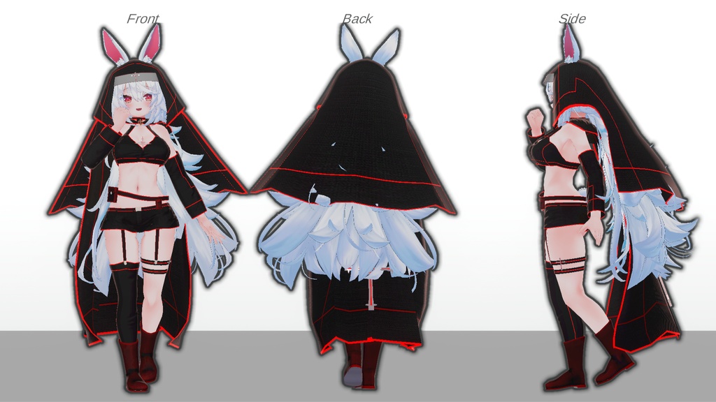 【無料】ティコ・ポプリ用衣装 「Holy Protocol」