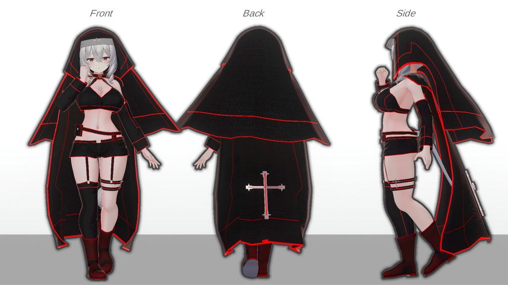 ミルティナ・伊奈波かや・御咲ライネ対応 「Holy Protocol」