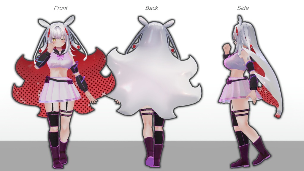 【無料】ティコ・ポプリ用衣装 「Sailor Runner」
