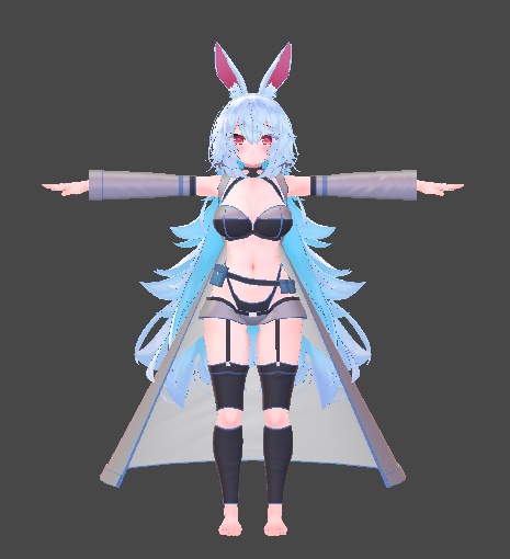 【無料】ティコ・ポプリ用衣装 「White Observer」