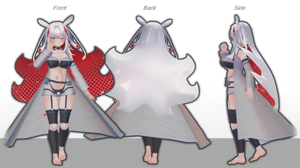 【無料】ティコ・ポプリ用衣装 「White Observer」