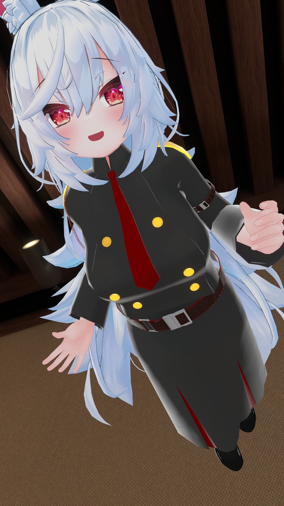 【無料】ティコ・ポプリ用衣装　「ミリタリー学園制服」