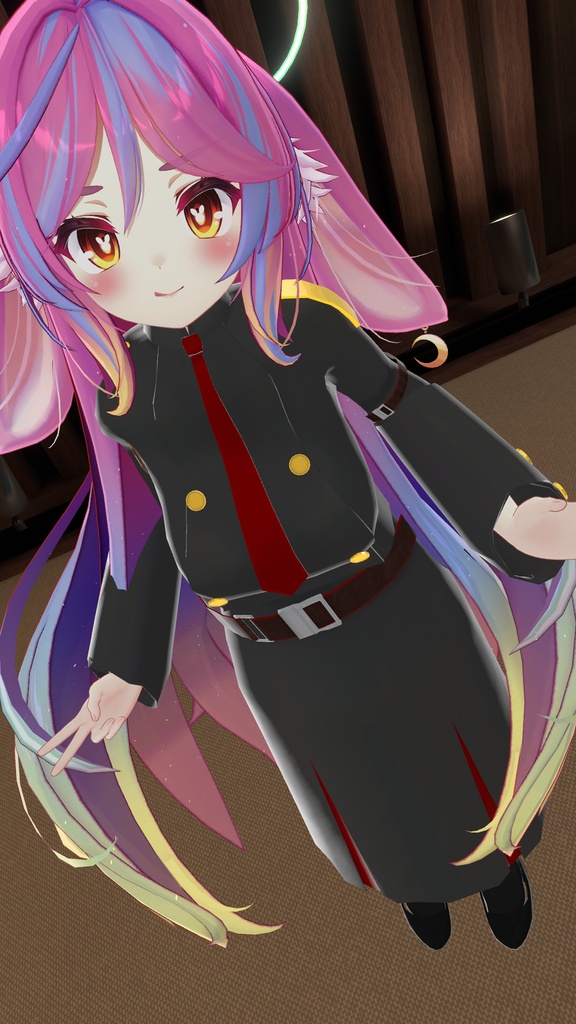 ミルティナ・伊奈波かや・御咲ライネ対応 「ミリタリー学園制服」