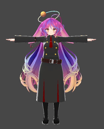 ミルティナ・伊奈波かや・御咲ライネ対応 「ミリタリー学園制服」