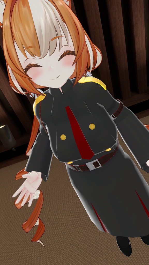 ミルティナ・伊奈波かや・御咲ライネ対応 「ミリタリー学園制服」