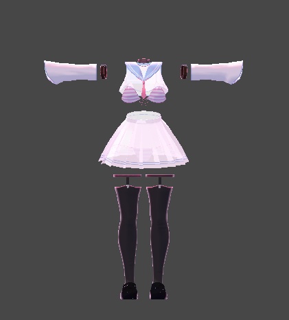 【無料】ティコ・ポプリ用衣装 「Sailor Bikini」