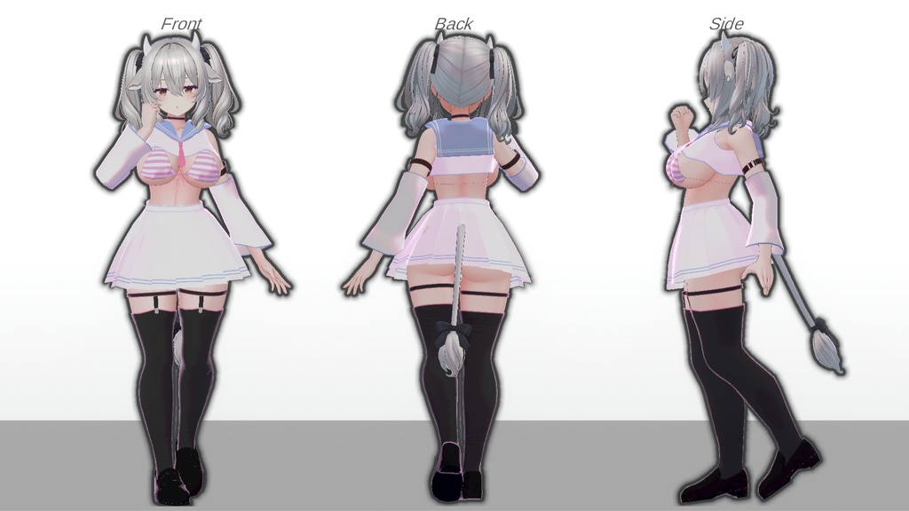 ミルティナ・伊奈波かや・御咲ライネ対応 「Sailor Bikini」