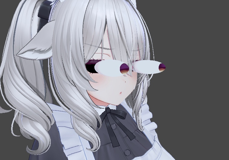 【VRChat 4アバター対応】飛び出す目玉ギミック【Moduler Avatar対応】