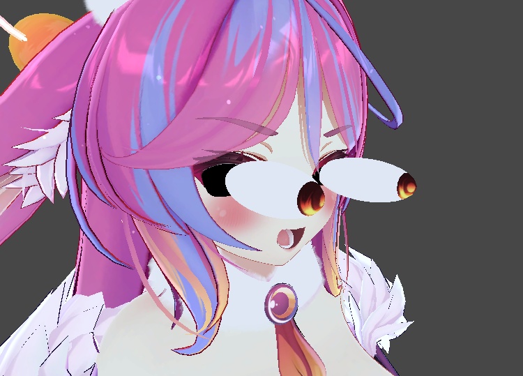 【VRChat 4アバター対応】飛び出す目玉ギミック【Moduler Avatar対応】