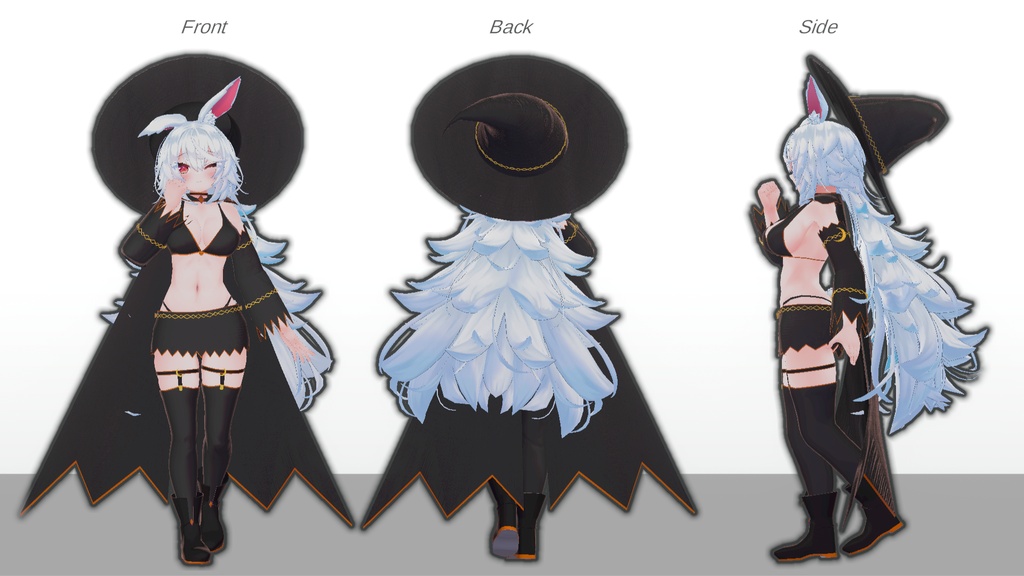 【無料】ティコ・ポプリ用衣装 「Moonlit Witch」