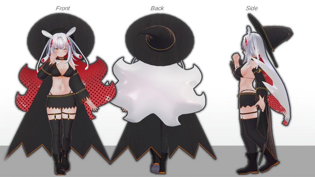 【無料】ティコ・ポプリ用衣装 「Moonlit Witch」