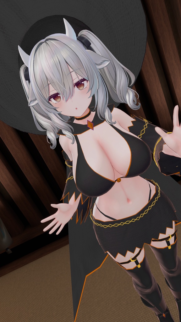 ミルティナ・伊奈波かや・御咲ライネ対応　「Moonlit Witch」