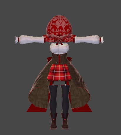 【無料】ティコ・ポプリ用衣装 「Autumn Forest Ranger」