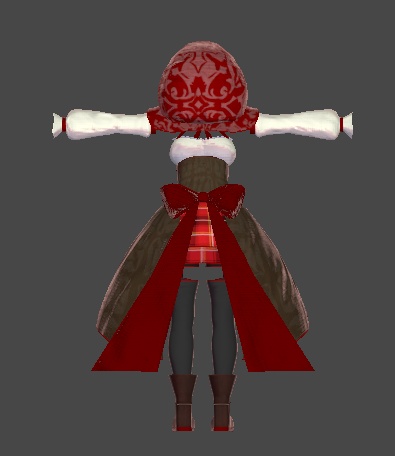 【無料】ティコ・ポプリ用衣装 「Autumn Forest Ranger」