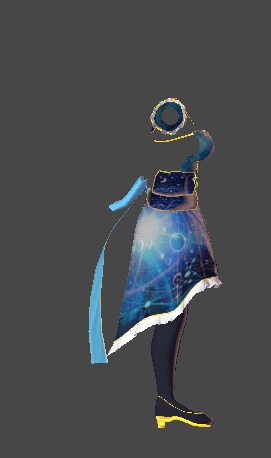 【無料】ティコ・ポプリ用衣装 「Lunar Eclipse Oracle」