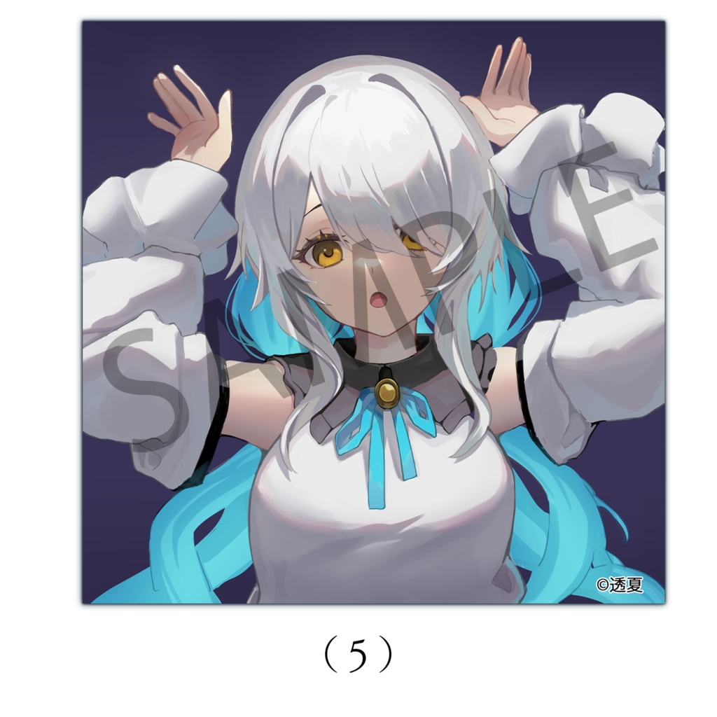 歌ってみたイラストステッカー