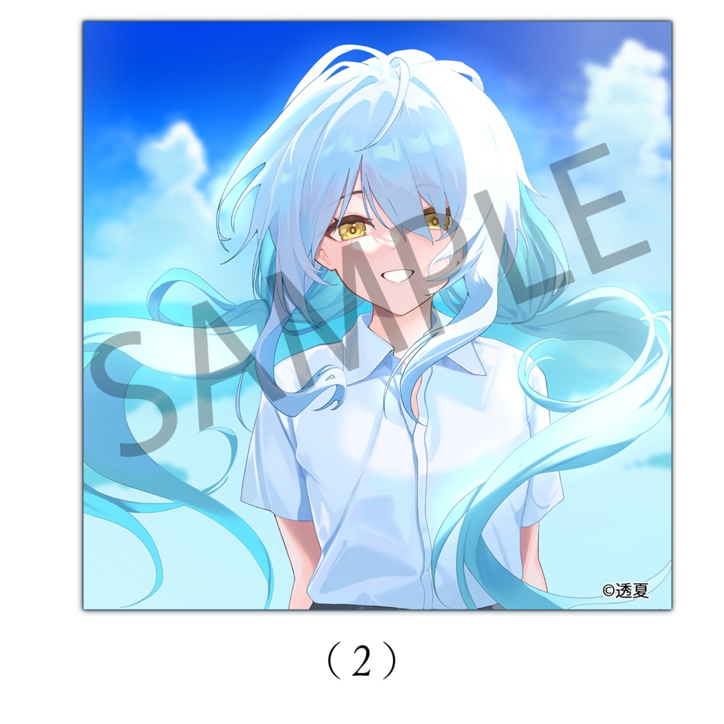 歌ってみたイラストステッカー