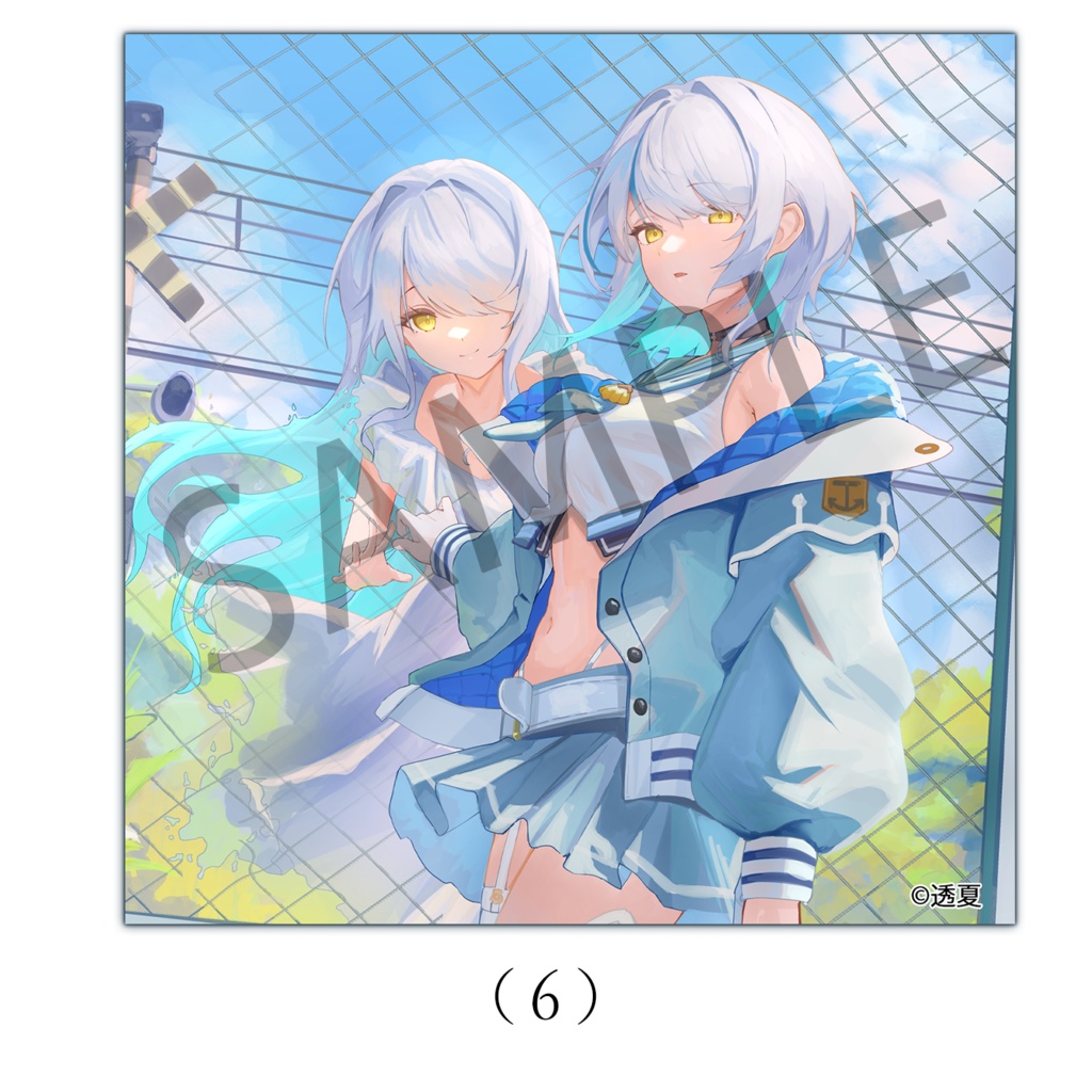 歌ってみたイラストステッカー