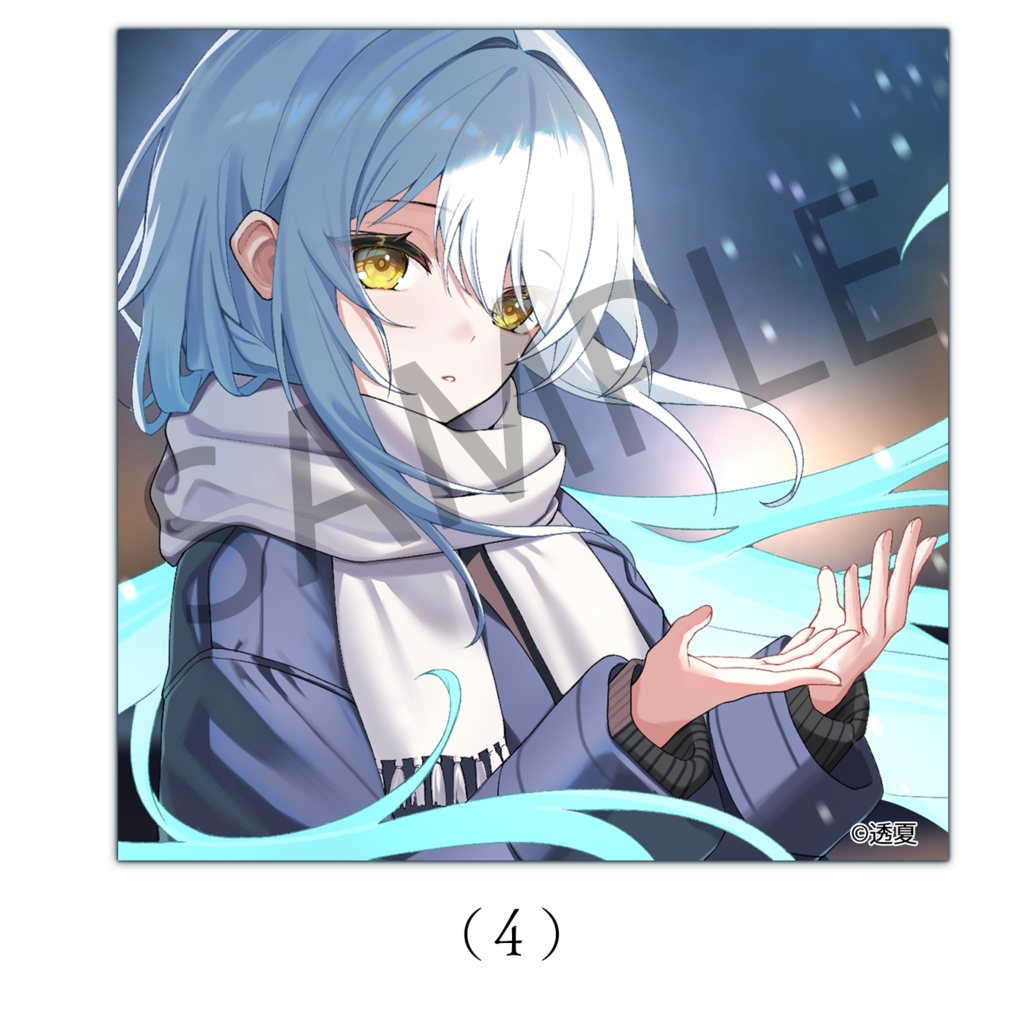 歌ってみたイラストステッカー