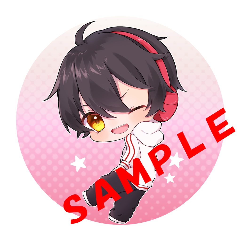 レく＠歌う人 缶バッジ1 - レく オフィシャルグッズ - BOOTH