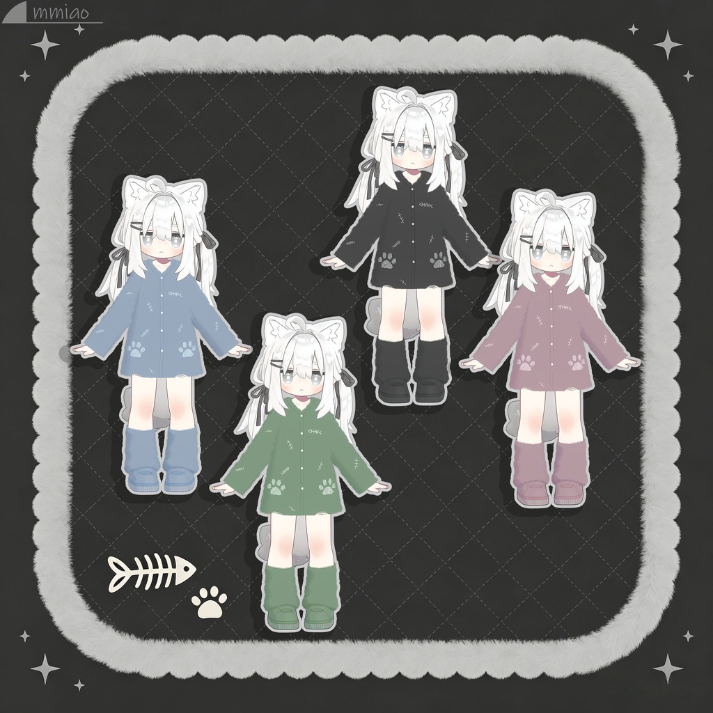 爪ポケにゃんこセーター【キプフェル対応】