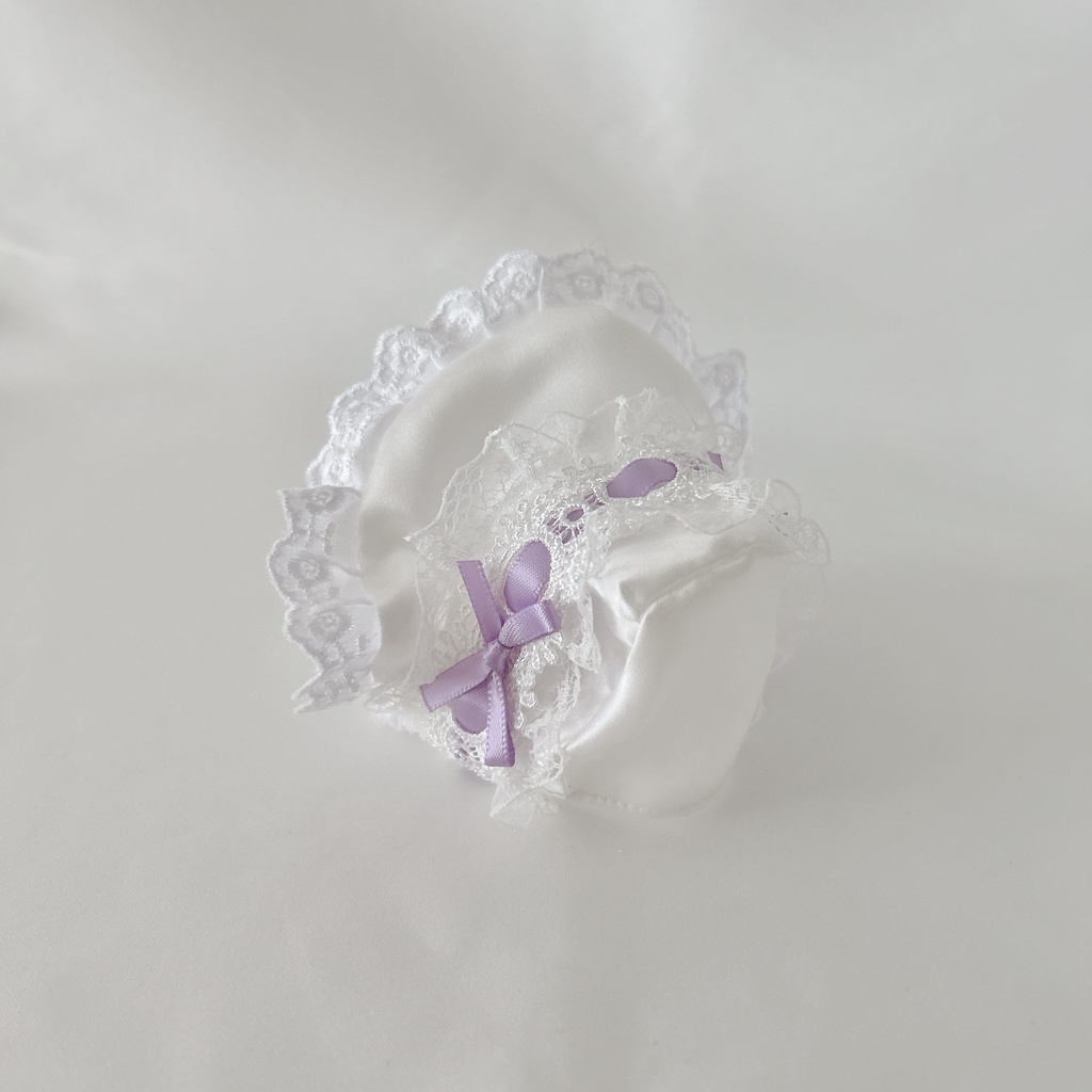 White Baby bonnet