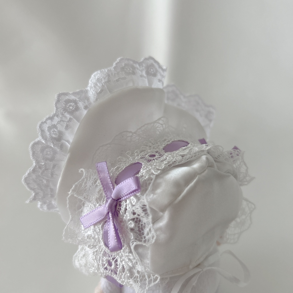 White Baby bonnet