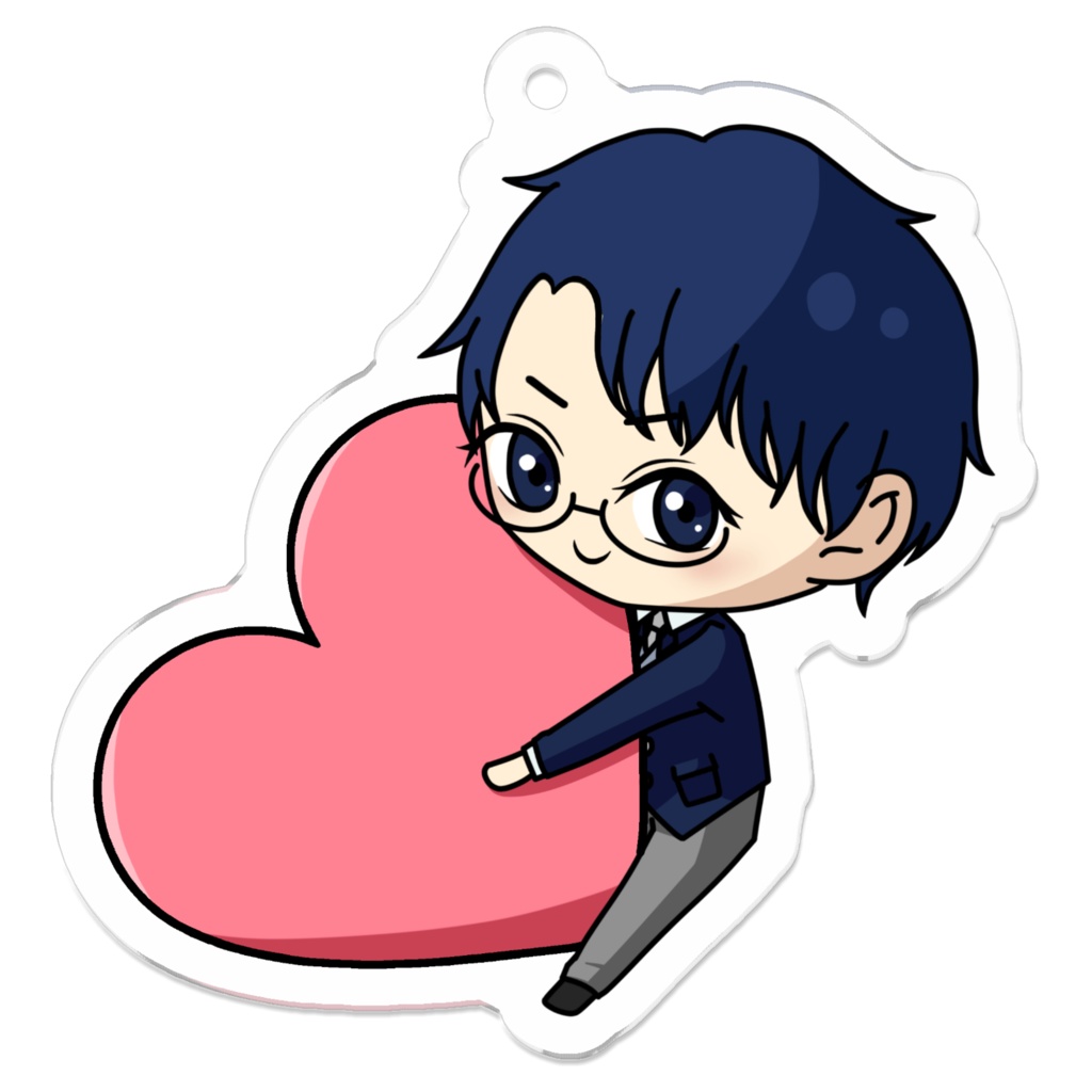 アクリルキーホルダー typeA ピンク