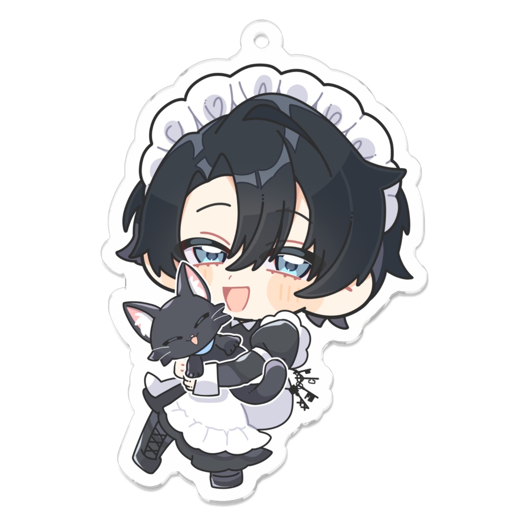 アクリルキーホルダー - メイドのメル