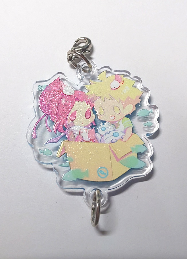 へんたつアクリルキーホルダー