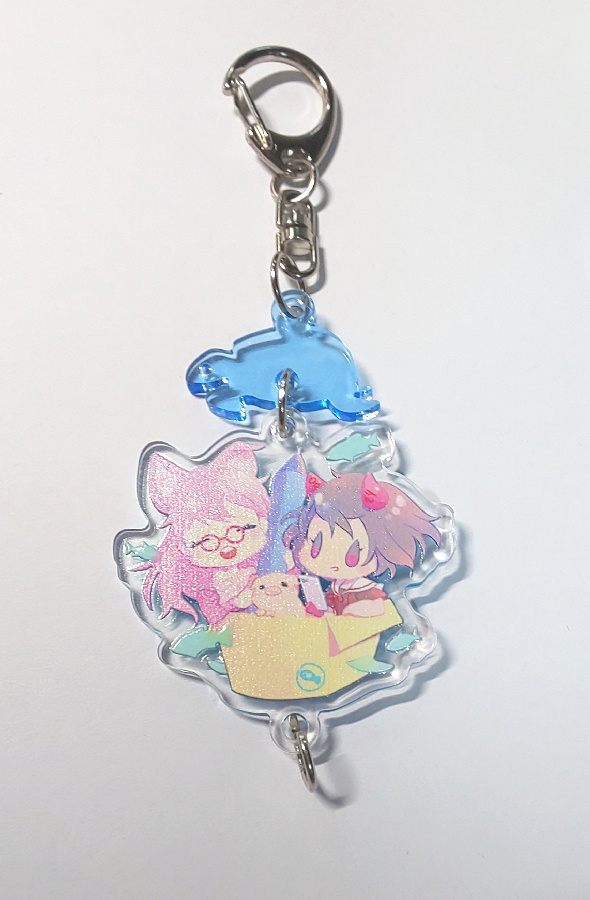 へんたつアクリルキーホルダー