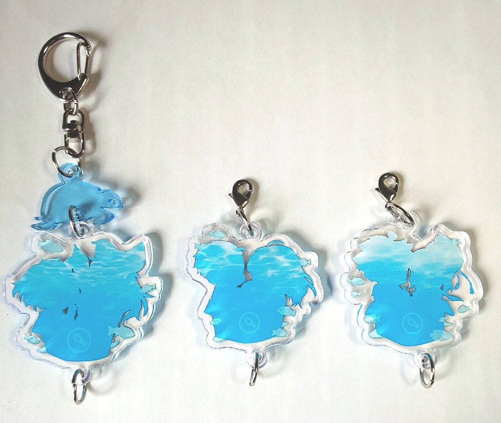 へんたつアクリルキーホルダー