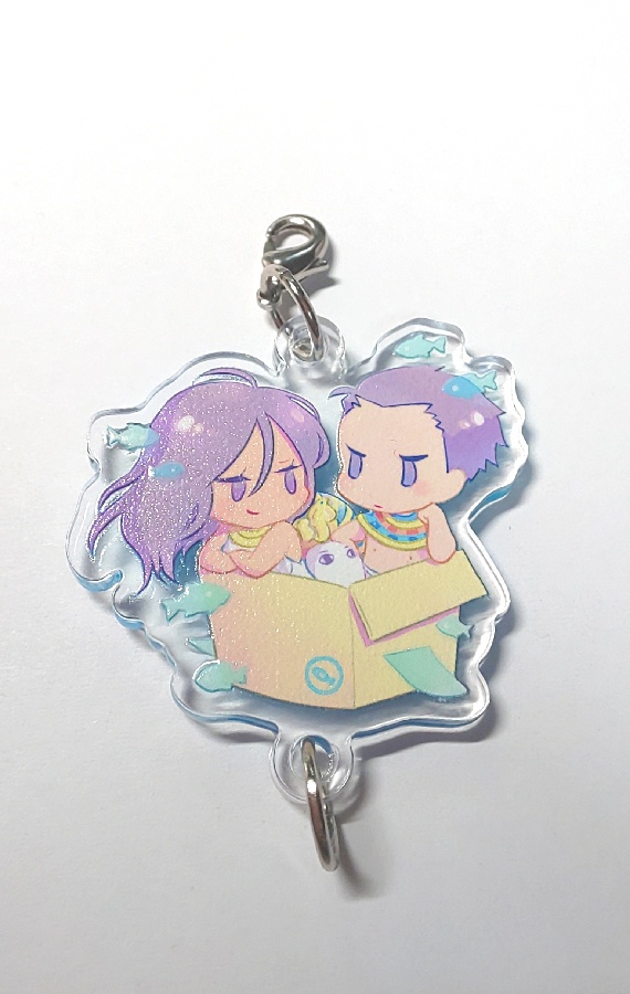 へんたつアクリルキーホルダー