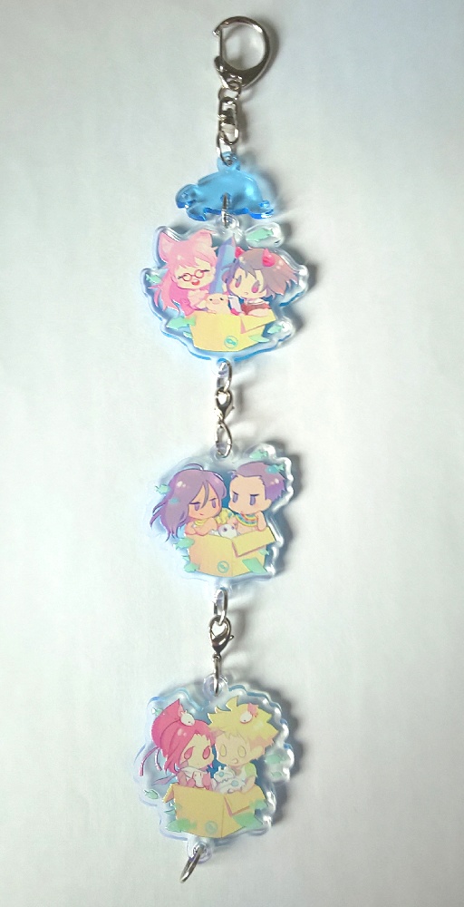 へんたつアクリルキーホルダー