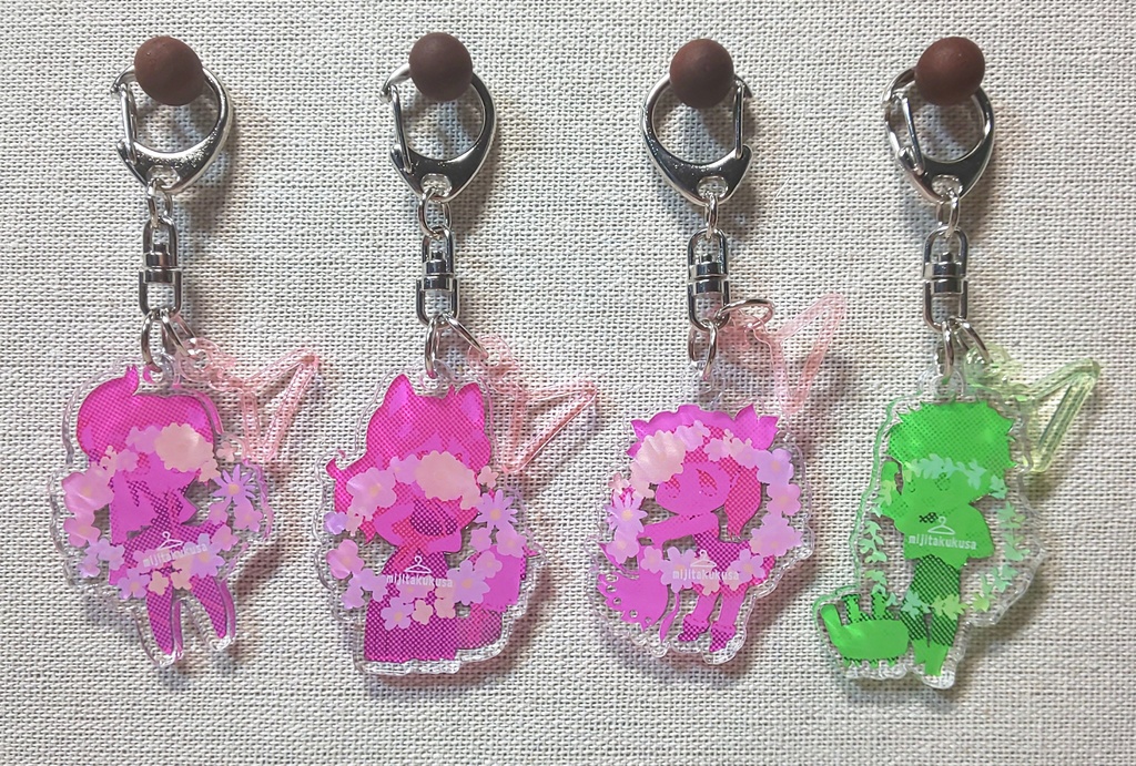 【身支度クサ】ケムリクサアクリルキーホルダー