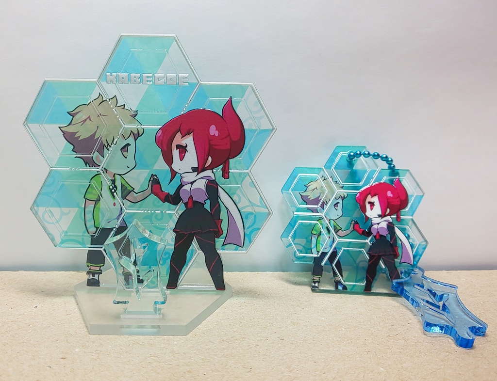 壁越しわかりんアクリルスタンド・キーホルダー