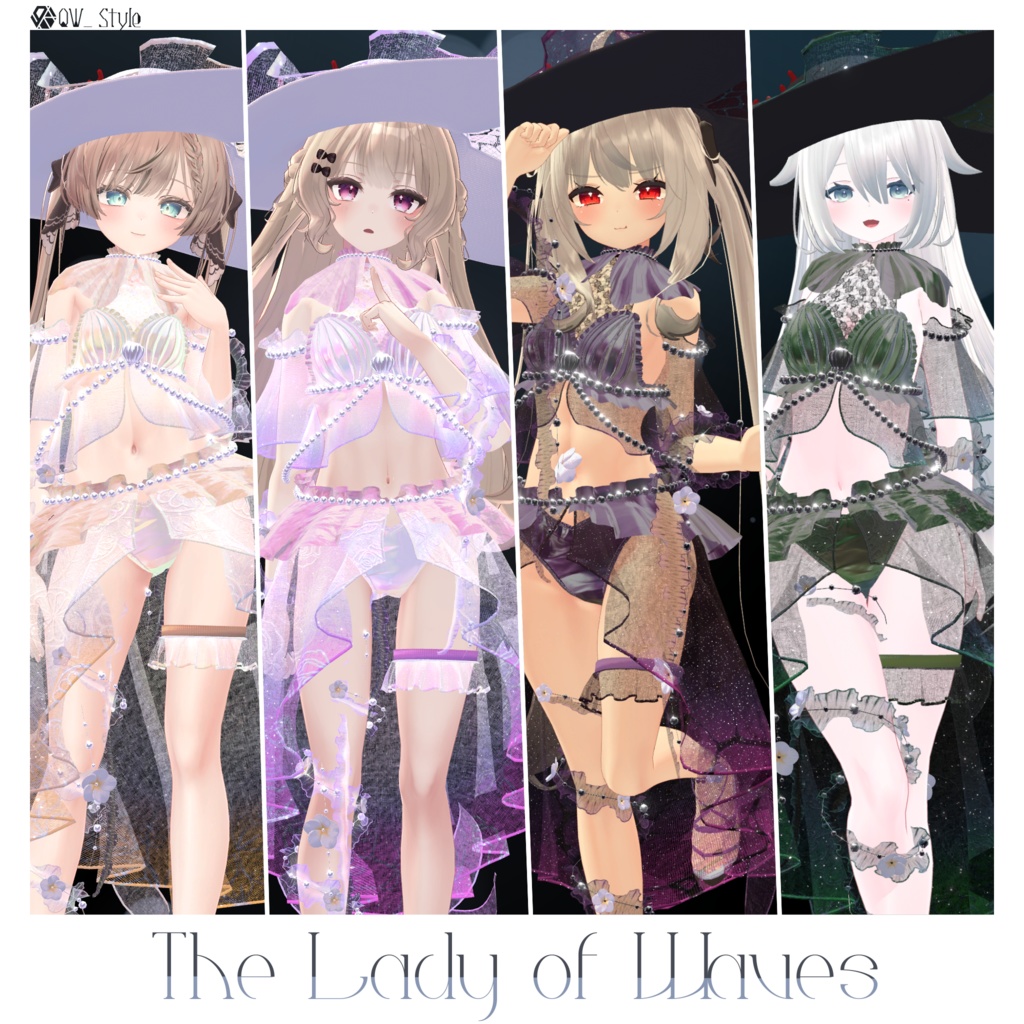 【🫧対応追加🪼】The Lady of Waves【Vol.1】