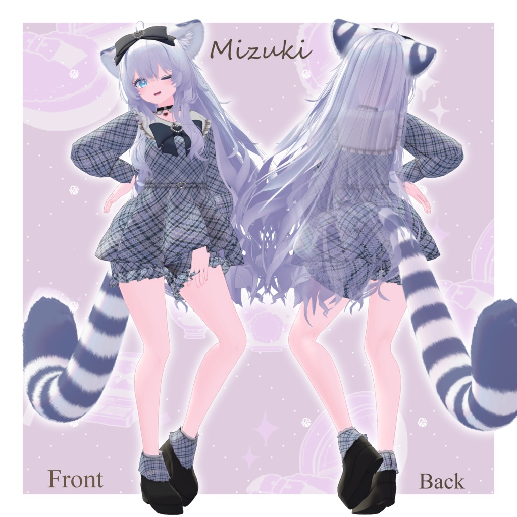 【6アバター対応】lovely-dovely【VRChat想定】