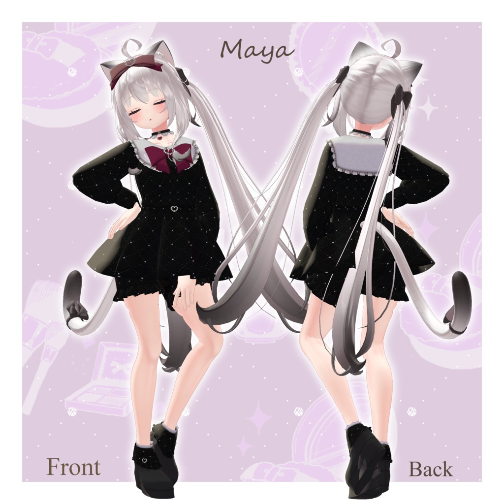 【6アバター対応】lovely-dovely【VRChat想定】