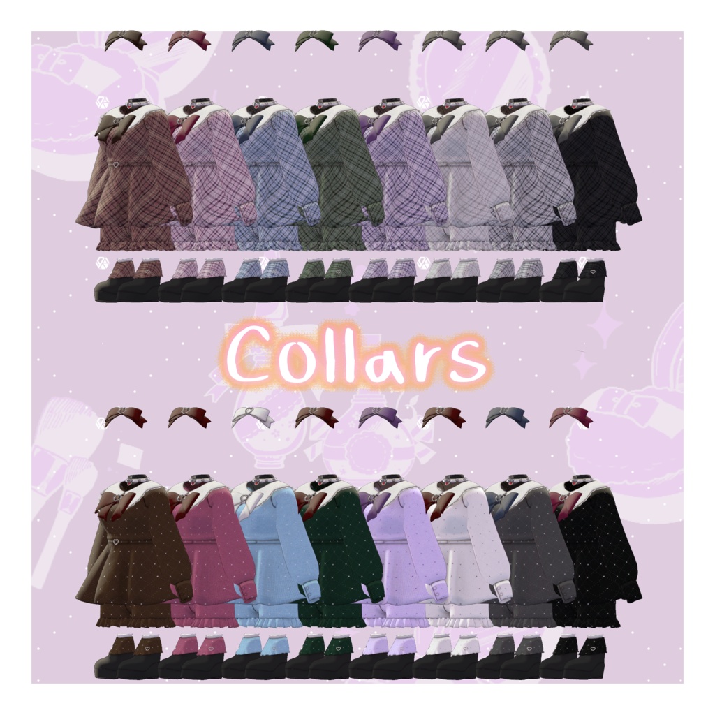 【6アバター対応】lovely-dovely【VRChat想定】