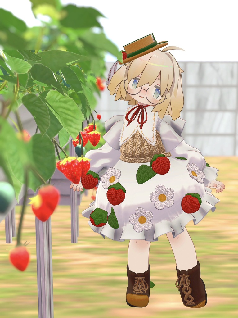 【ギミック付き】Fragaria×ananassa【まめひなた・うささき】