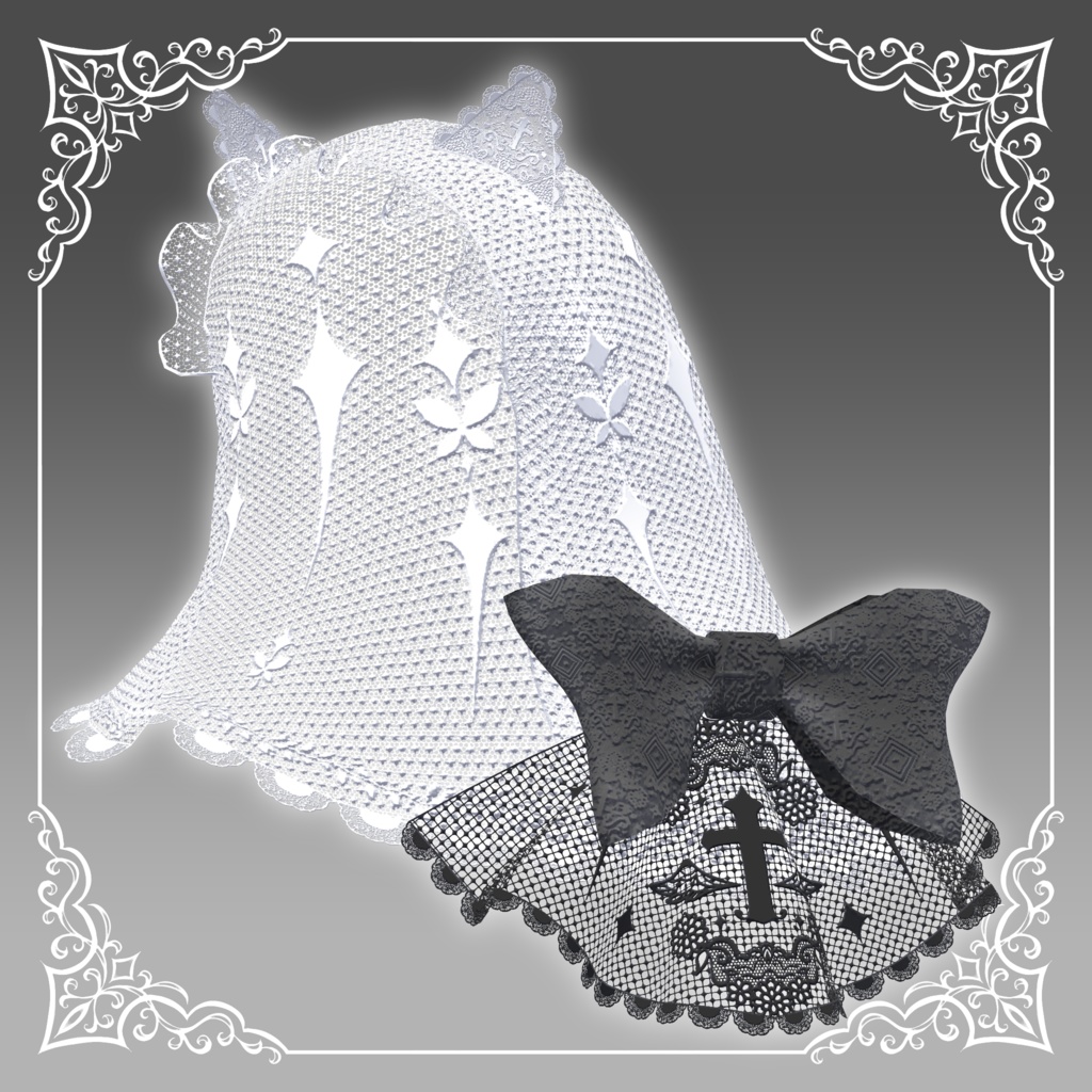 【8アバター対応】I See You Hair【VRChat想定】