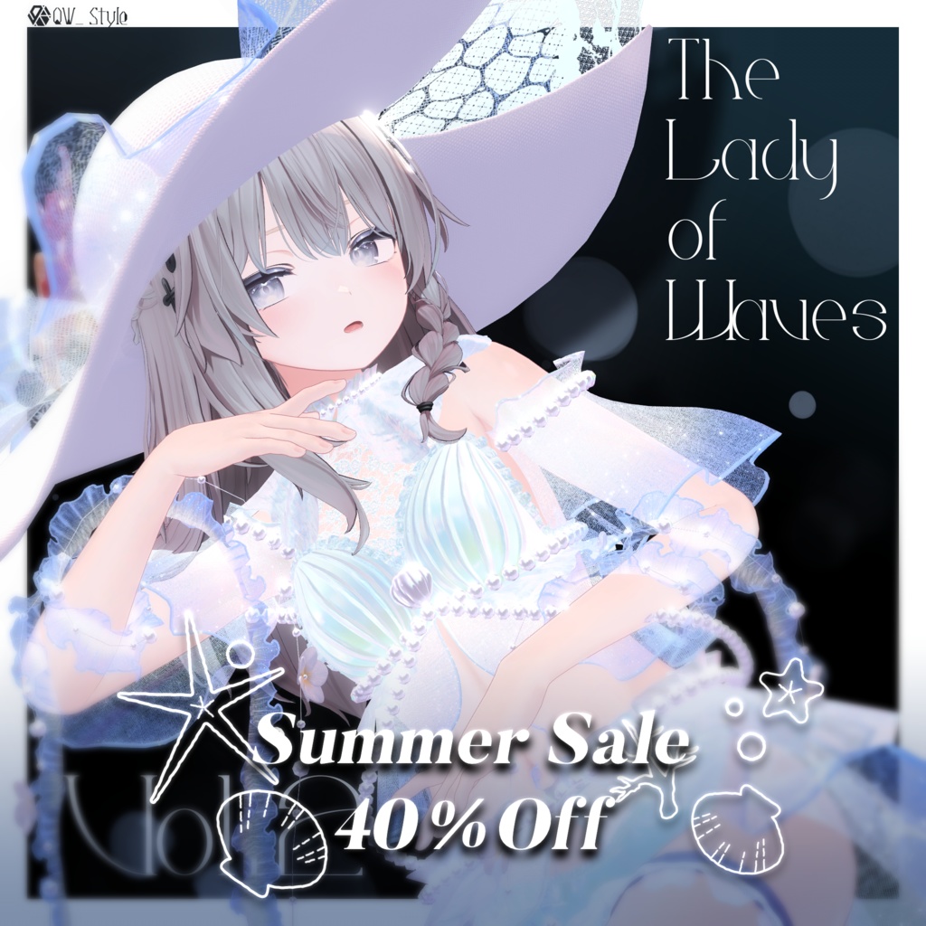 【🫧SummerSale＊40％OFF＊＆対応追加🪼】The Lady of Waves【Vol.2】