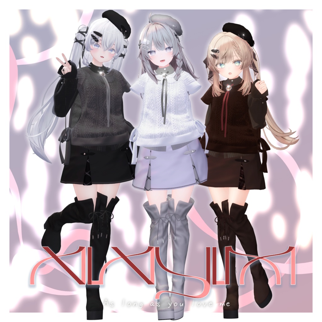 【VRC想定】ALAYLM -As long as you love me-【8アバター対応】