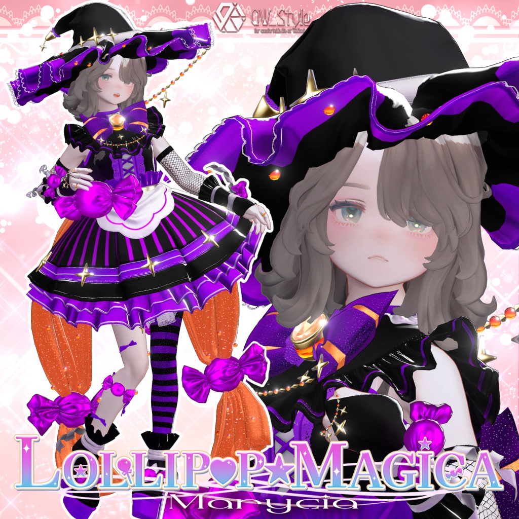 【🍬11アバター対応🍭】LOLLIP♡P☆MAGICA【VRC想定】