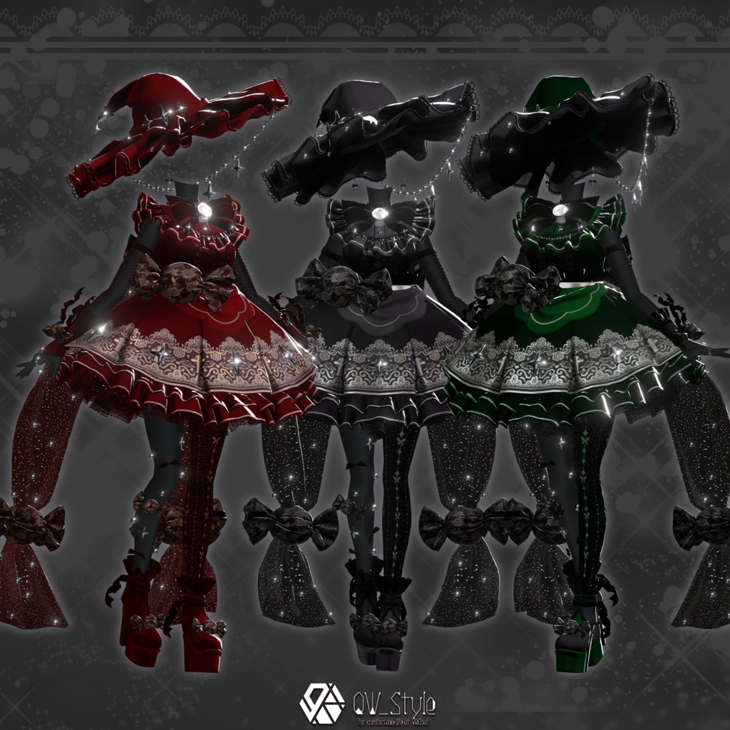 【🍬11アバター対応🍭】LOLLIP♡P☆MAGICA【VRC想定】