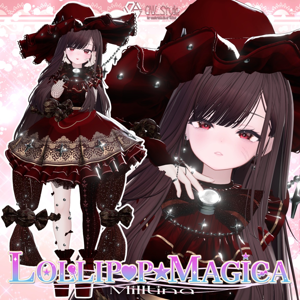 【🍬11アバター対応🍭】LOLLIP♡P☆MAGICA【VRC想定】